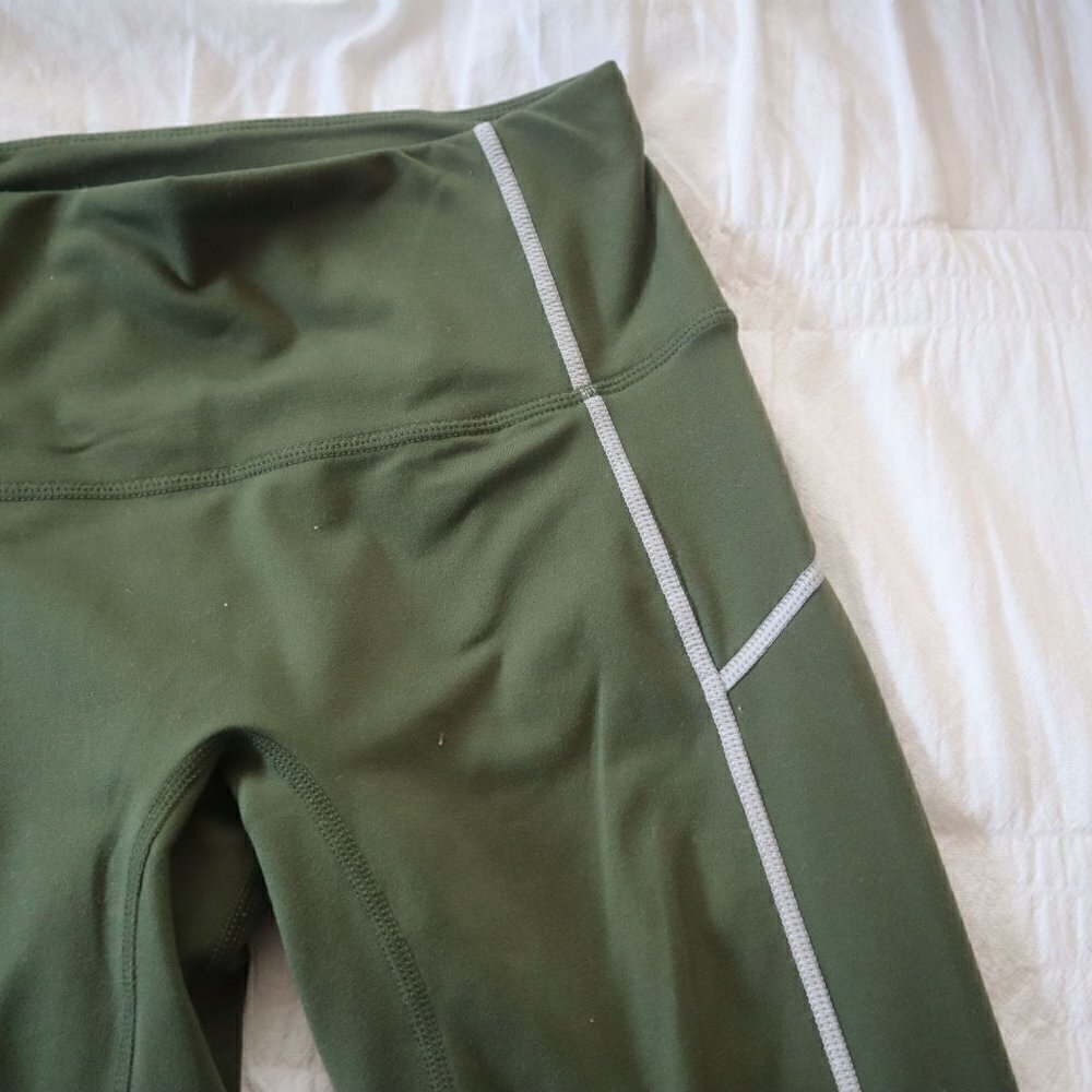 Free People Movement You're a Peach Leggings Green Size XS - Picture 7 of 11